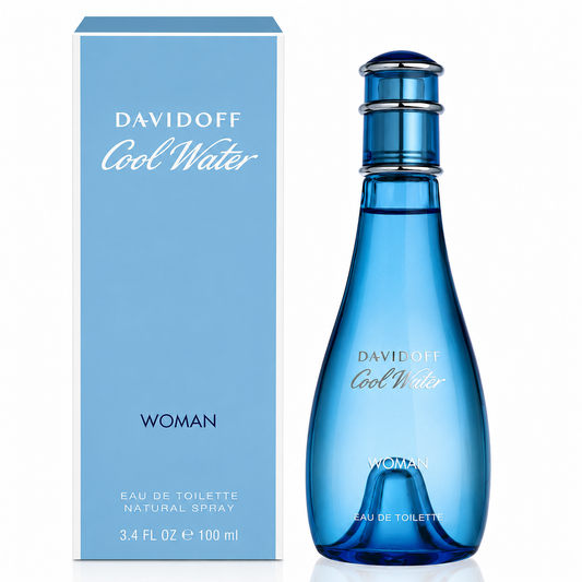 Coolwater Women de Davidoff EDT Vaporizador 3.4 oz (100 ml) (original)