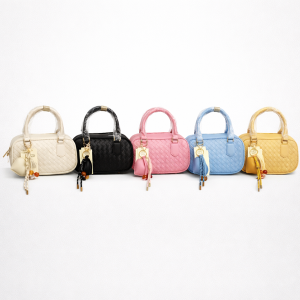 Quilted Leather Micro Duffle