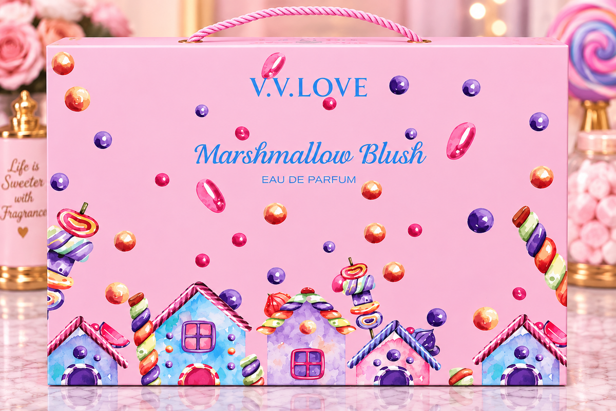 V.V.LOVE Blush – 5-Piece Fragrance & Body Care Gift Set