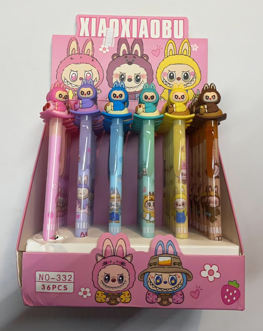 🐰 XIAOXIAOBU Character Pens – 36 pcs