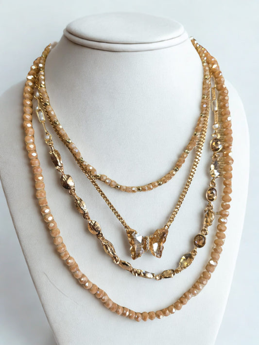 ✨ Golden Glow Layered Necklace