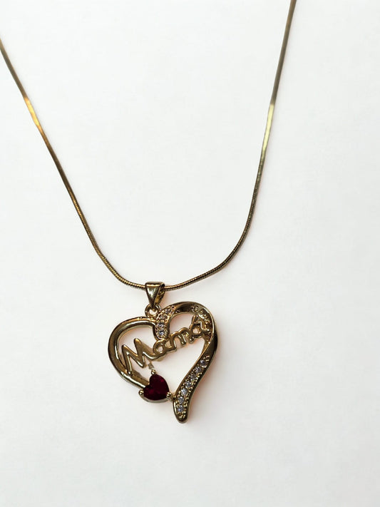 💝 "Mamá" Heart Necklace&nbsp;