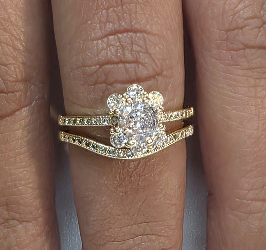 💍 Blooming Elegance Ring Set