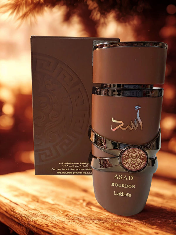 ✨ Lattafa Asad Bourbon Eau de Parfum for Men – 100ml