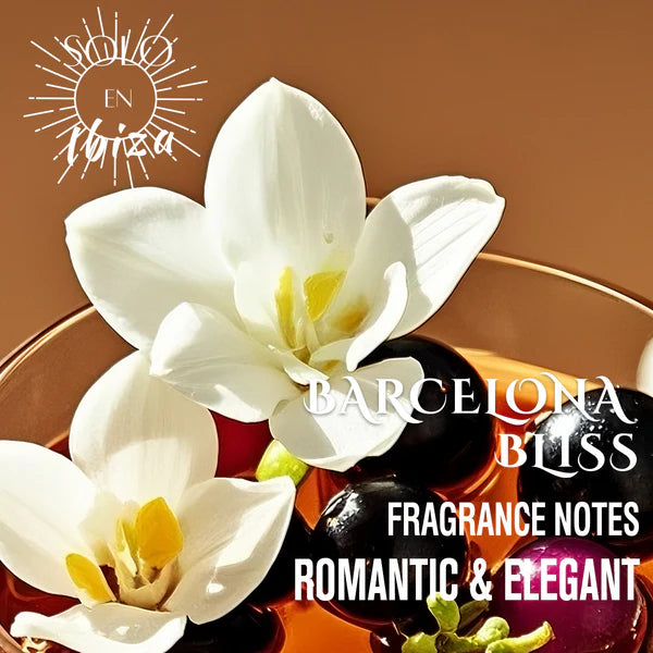 Set de 2 piezas Barcelona Bliss, Cofre de regalo con bruma de fragancia y crema corporal Solo En Ibiza