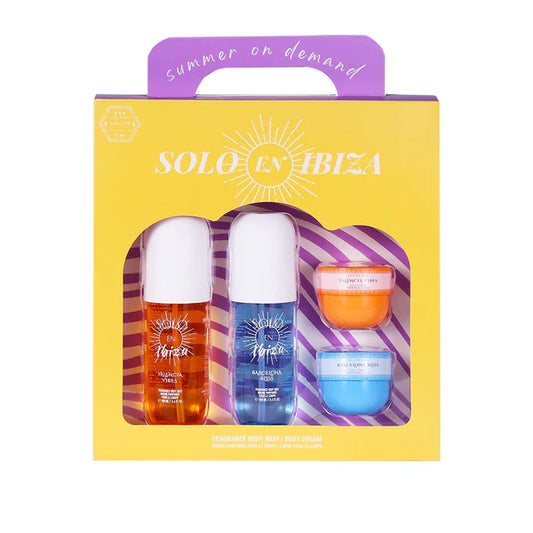 Valencia Vibes, Barcelona Bliss Body Mist & Cream Gift Set