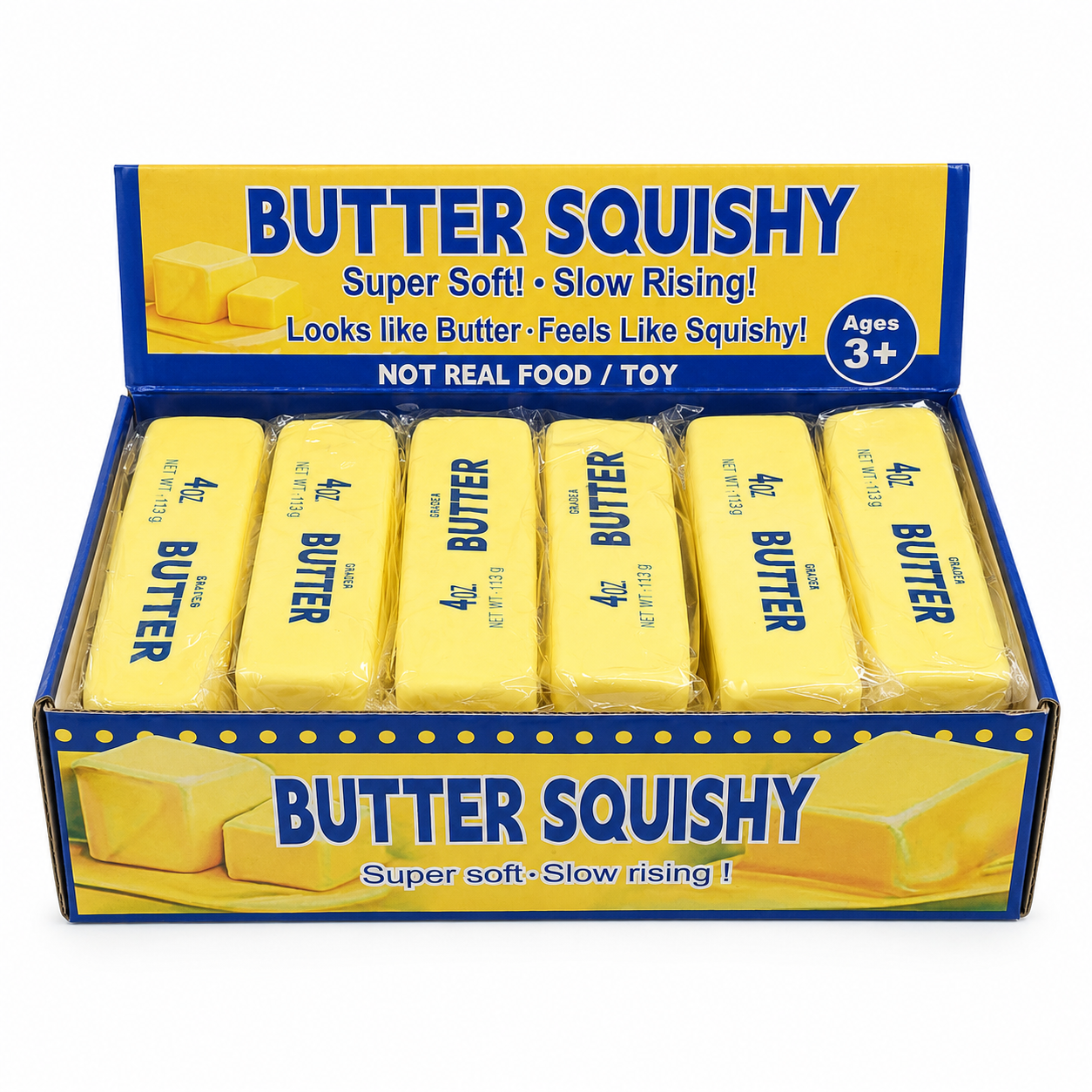 Butter Squishy Foam Toy 🧈✨