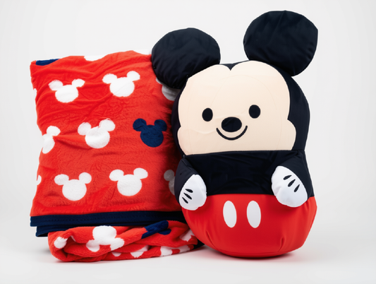 Mickey Mouse Plush & Blanket Gift Set