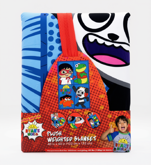 Ryan's World Plush Weighted Blanket