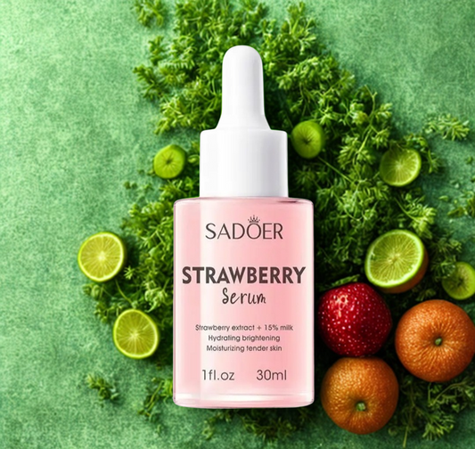 🍓 Sadoer Strawberry Serum – Hydrating & Brightening (30ml)