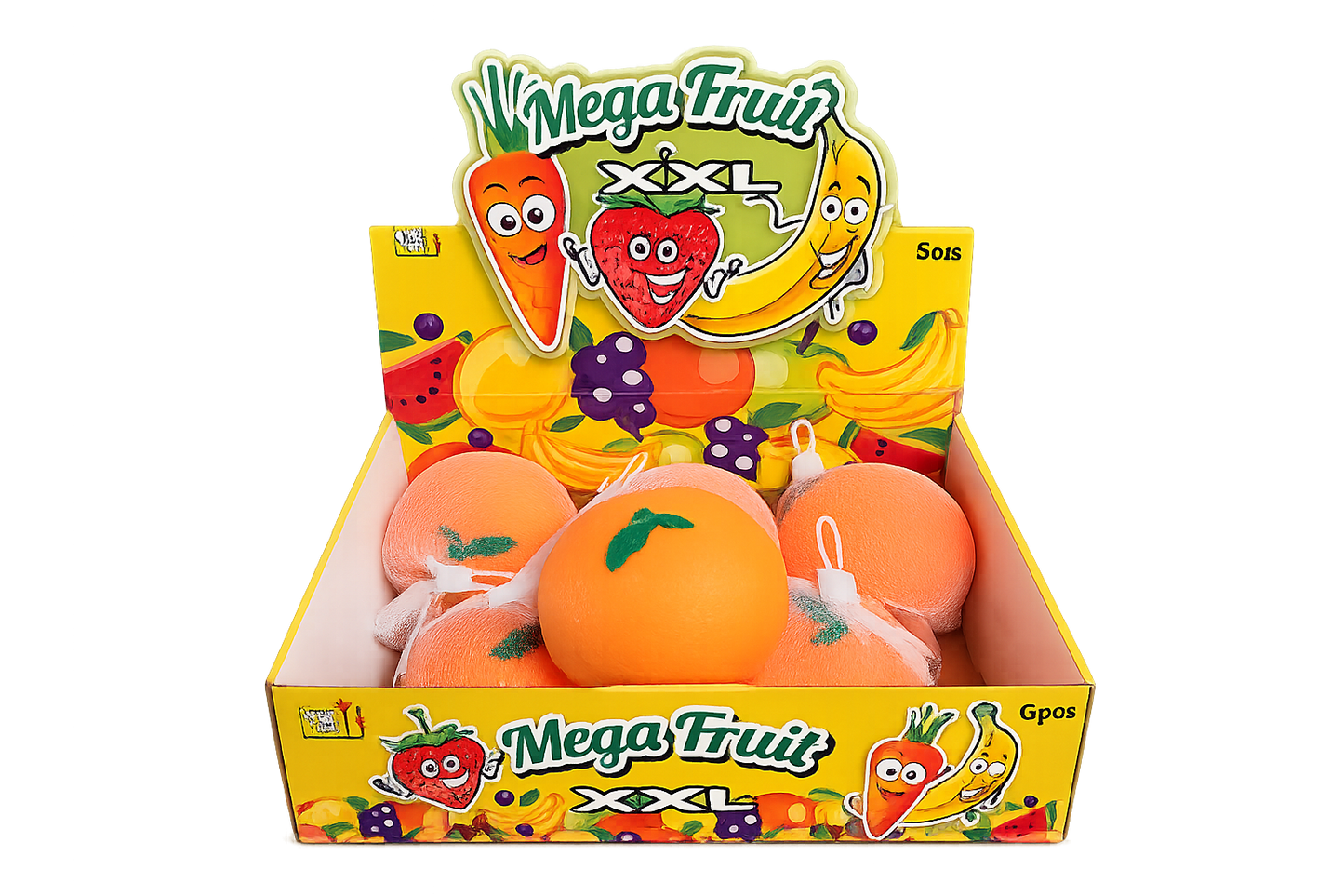 JUMBO SLIME FILL Viral XXL Fruit Squishy 🍓🍌🍊