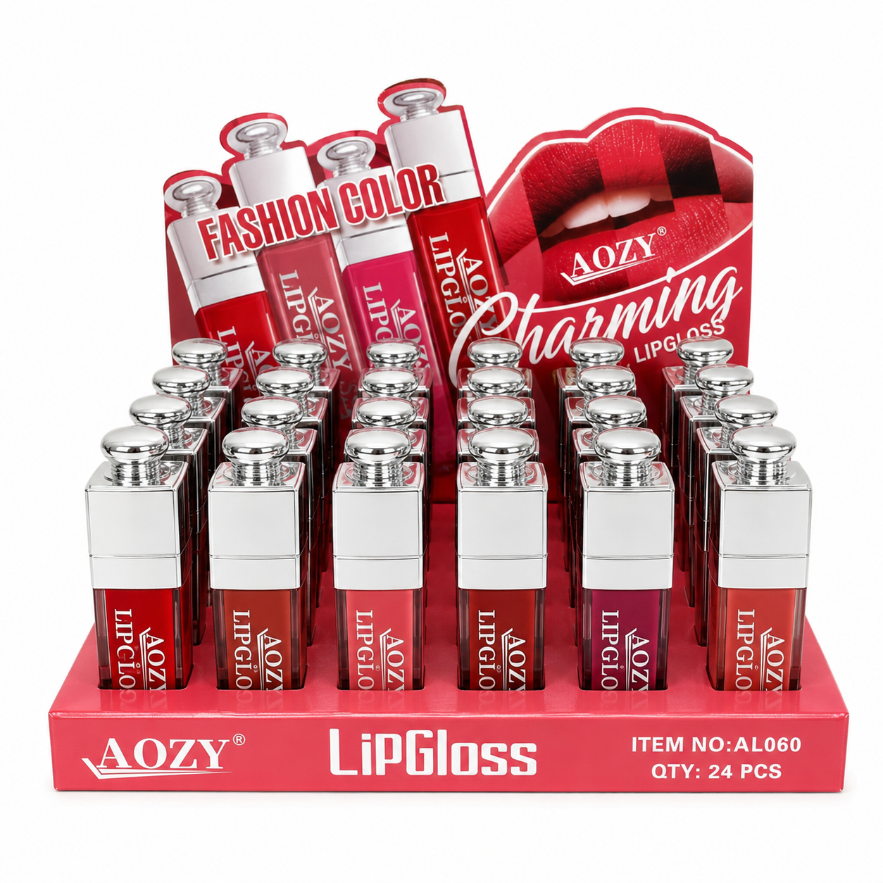 AOZY Lip Gloss – Ultra Pigmented | 24 PCS 💄✨   No.A1060